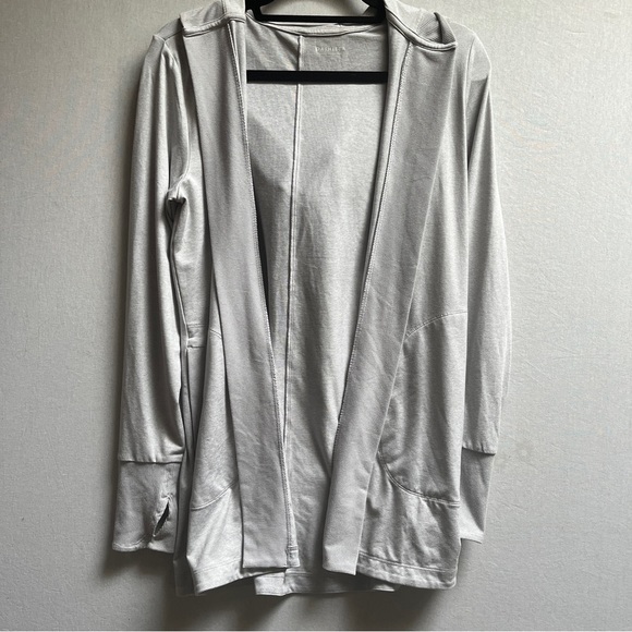 Athleta Uptempo Wrap Hooded Cardigan Sz S - Picture 2 of 9
